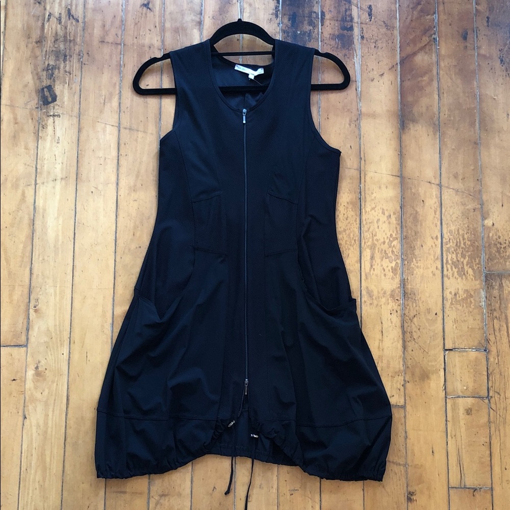 Sunlight Tech-Wear Black Sleeveless Dress size 1